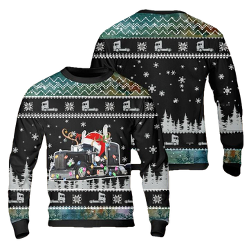 Trucker Christmas AOP Sweater ? Usalast