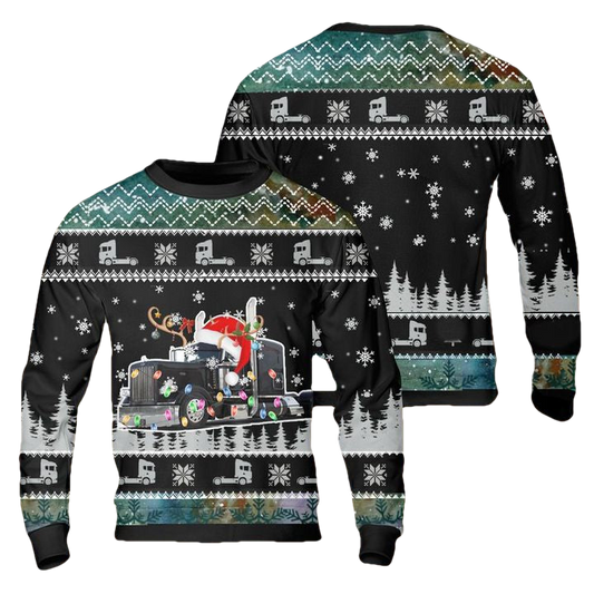 Trucker Christmas AOP Sweater ? Usalast