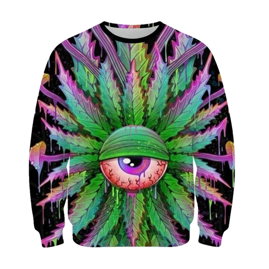 Trippy Marijuana Sweater ? Usalast