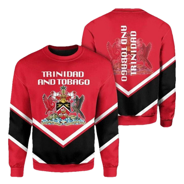 Trinidad And Tobago Coat Of Arms Sweater Lucian Style J5W ? Usalast