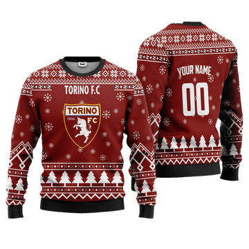 Torino FC Personalized Ugly Christmas Sweater Red Version ? Usalast