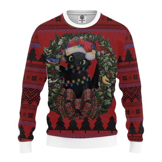 Toothless 2 _How To Train Your Dragon Mc Ugly Christmas Sweater Thanksgiving Gift ? Usalast