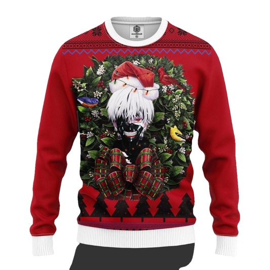 Tokyo Ghoul Noel Mc Ugly Christmas Sweater Thanksgiving Gift ? Usalast