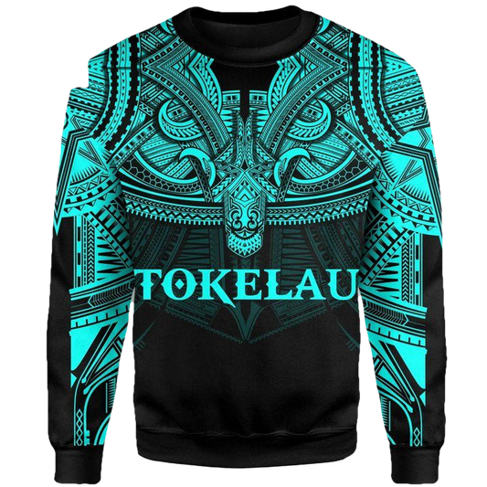 Tokelau Blue Sweater Polynesian A15 ? Usalast