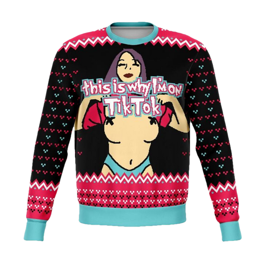Tiktok Reason Meme 2022 Design 3d Ugly Christmas Sweater ? Usalast