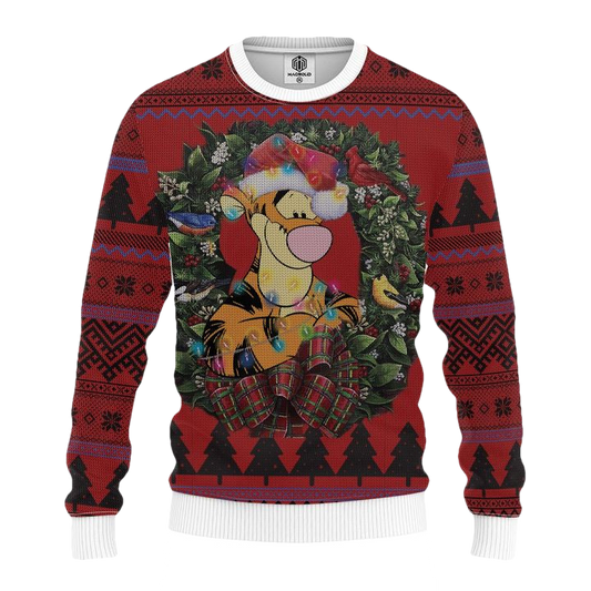 Tigger Winnie The Pooh Christmas Mc Ugly Christmas Sweater Thanksgiving Gift ? Usalast