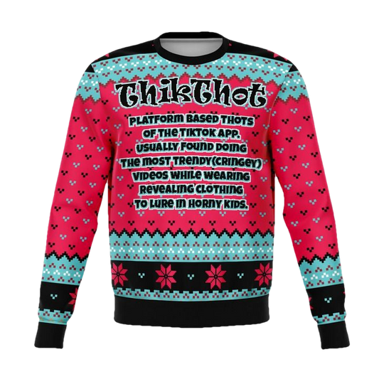 Thikthot Meme 2022 Design 3d Ugly Christmas Sweater ? Usalast