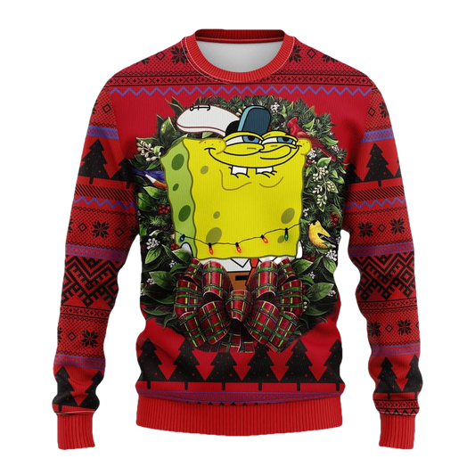 The Spongebob Squarepants Noel Mc Ugly Christmas Sweater Thanksgiving Gift ? Usalast