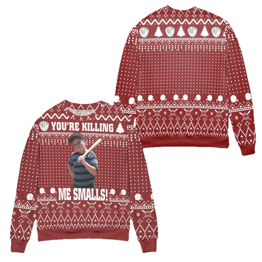 The Sandlot Youre Killing Me Smalls Ugly Christmas Sweater ? Usalast