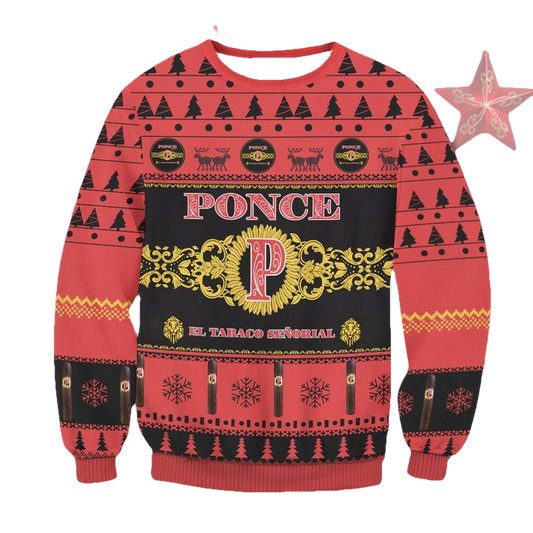 The Ponce Cigar Ugly Christmas Sweater 2022 ? Usalast