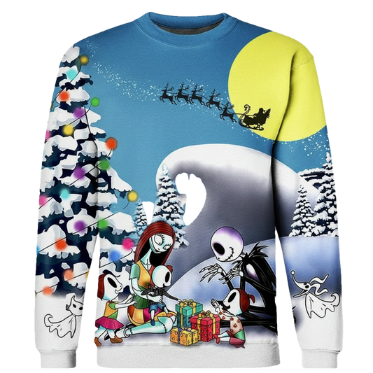 The Nightmare Before Christmas Dragonfly Mandala Style 3D All Over Printed Shirt Sweater Hoodie Bomber Jacket ? Usalast