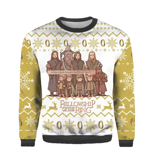 The Lord of the Rings Christmas 3D Sweater ? Usalast