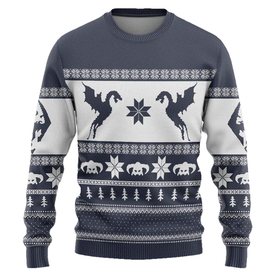The Elder Scrolls V Skyrim Christmas Sweater ? Usalast