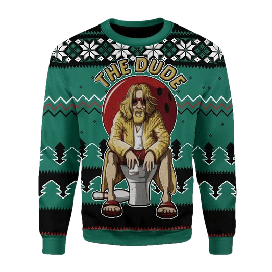 The Dude Ugly Christmas Sweater 2022 ? Usalast