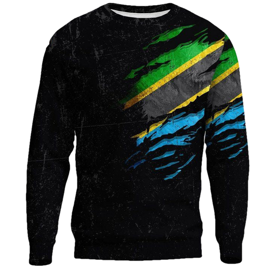 Tanzania In Me Sweater ? Special Grunge Style A31 ? Usalast