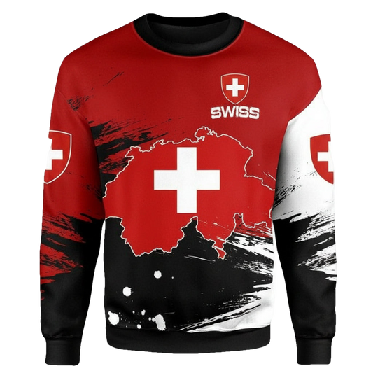 Switzerland Special Sweater ? New Knitted Long-Sleeved Sweater A7 ? Usalast