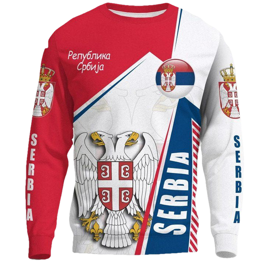 Sweater Serbia In My Heart A30 ? Usalast