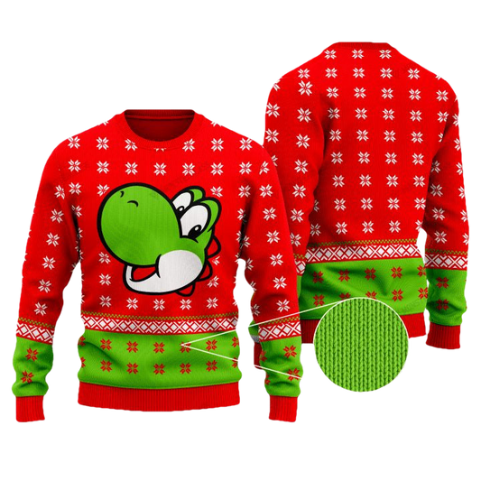 Super Mario Yoshis Island Christmas Sweater ? Usalast