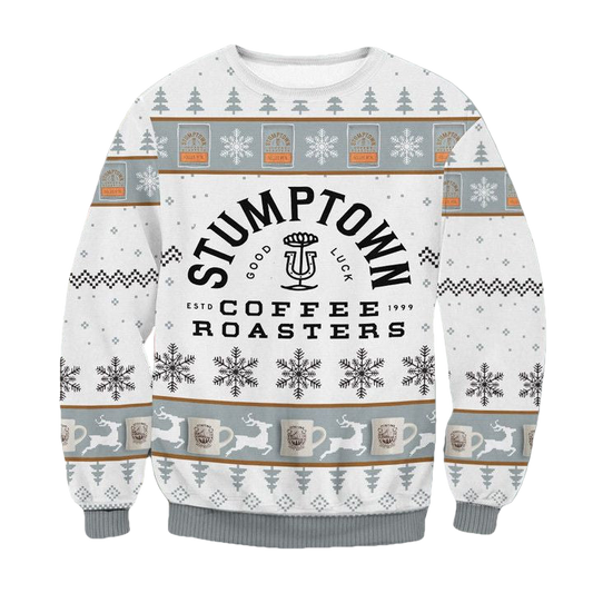 Stumptown Coffee Ugly Christmas Sweater 2022 ? Usalast