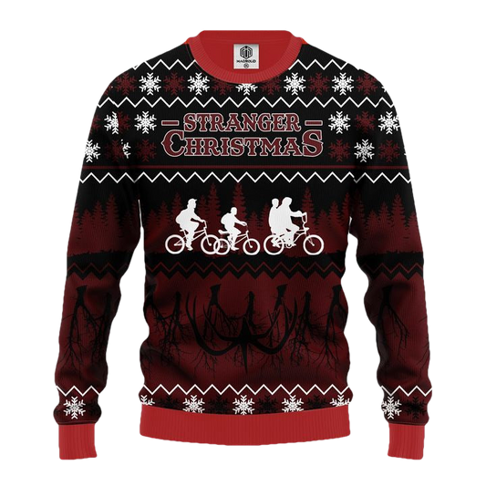Strangers Ugly Christmas Sweater Amazing Gift Idea Thanksgiving Gift ? Usalast