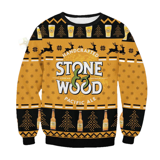 Stone Wood Pacific Ale Ugly Christmas Sweater 2022 ? Usalast