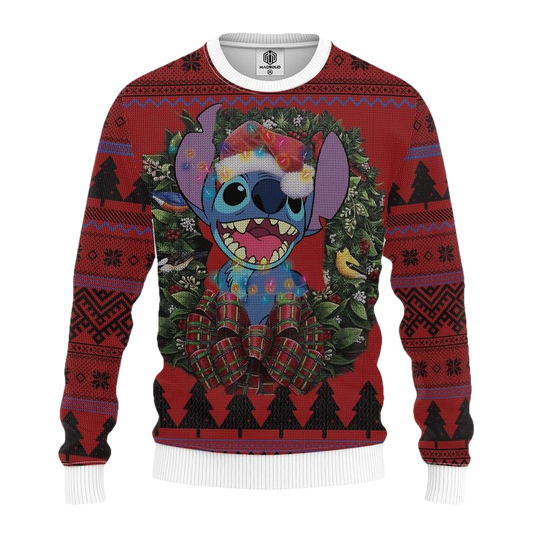 Stitch Growl Mc Ugly Christmas Sweater Thanksgiving Gift ? Usalast