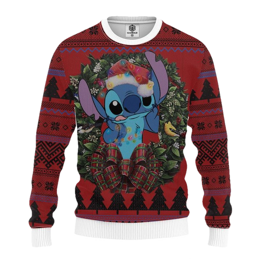 Stitch Cute Mc Ugly Christmas Sweater Thanksgiving Gift ? Usalast