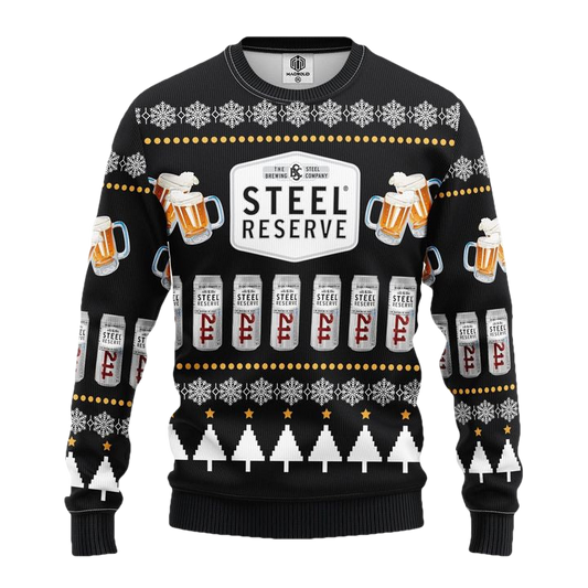 Steel Beer Ugly Christmas Sweater Amazing Gift Idea Thanksgiving Gift ? Usalast