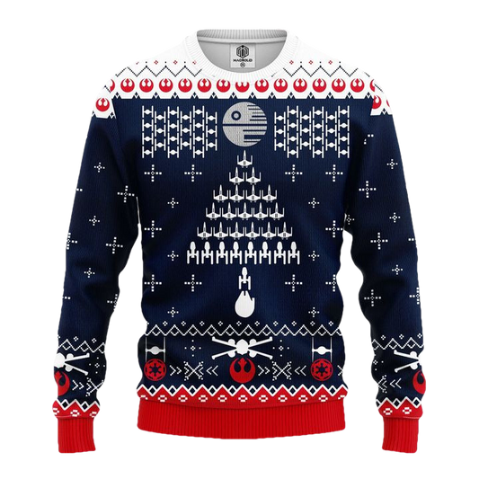 Star Wars Fight Ship Ugly Christmas Sweater Amazing Gift Idea Thanksgiving Gift ? Usalast