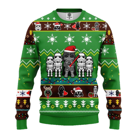 Star Wars Darth Vader Ugly Christmas Sweater Green 1 Amazing Gift Idea Thanksgiving Gift ? Usalast