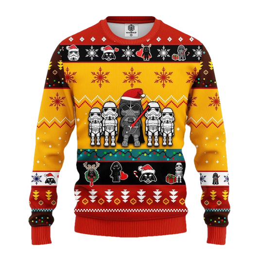 Star Wars Cute Ugly Christmas Sweater Yellow 1 Amazing Gift Idea Thanksgiving Gift ? Usalast