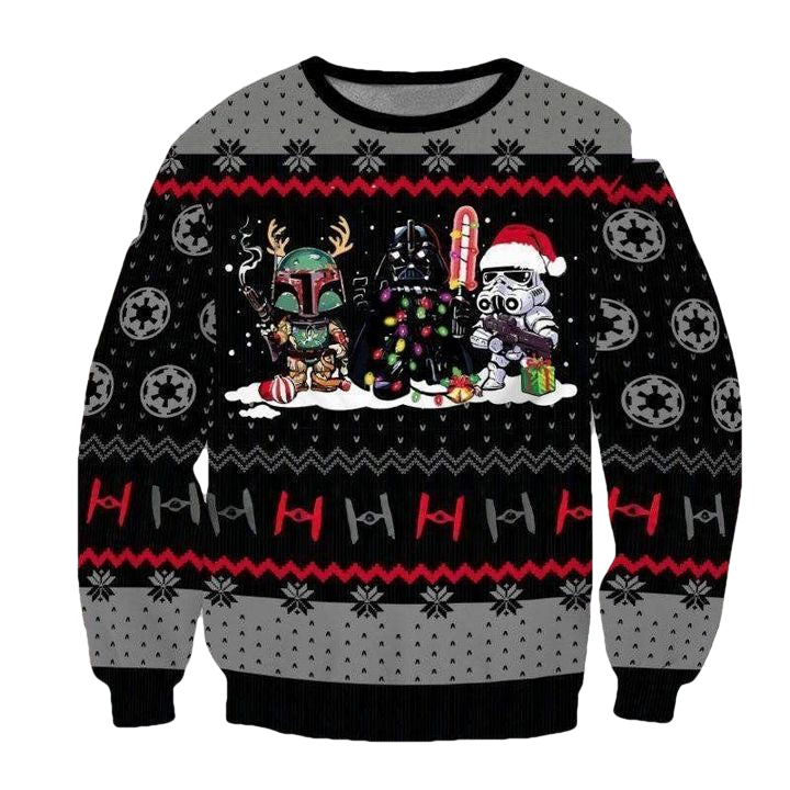 Star Wars Chibi Xmas 3d Ugly Christmas Sweater ? Usalast