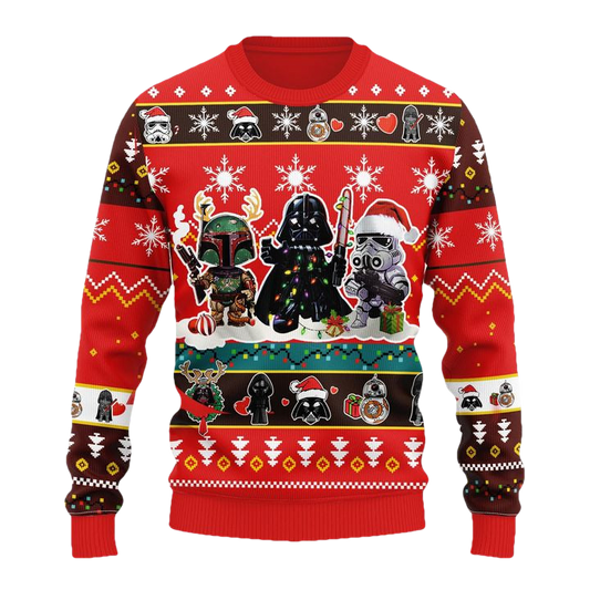 Star Wars Chibi Ugly Christmas Sweater Amazing Gift Idea Thanksgiving Gift ? Usalast