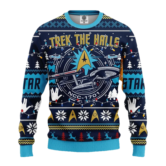 Star Trek 3D Ugly Christmas Sweater Amazing Gift Idea Thanksgiving Gift ? Usalast