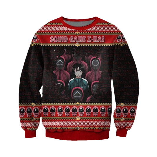 Squid Game X-Mas Christmas Sweater ? Usalast