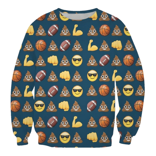 Sporty Emojis Sweater ? Usalast