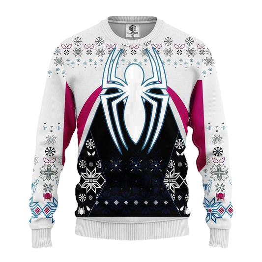 Spiderman White Ugly Christmas Sweater Amazing Gift Idea Thanksgiving Gift ? Usalast
