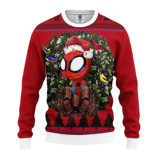 Spiderman Noel Mc Ugly Christmas Sweater Thanksgiving Gift ? Usalast
