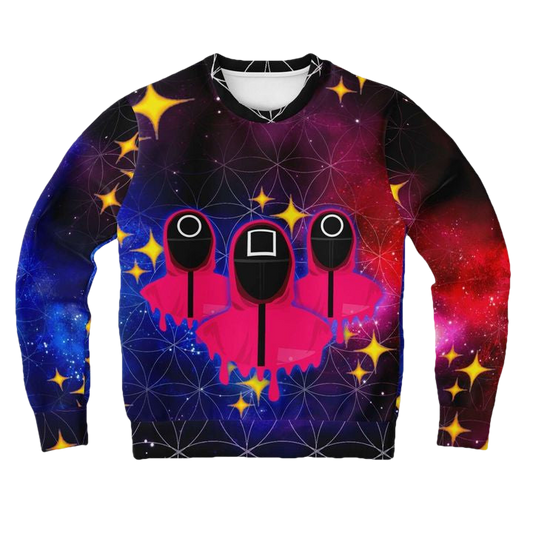 Space Squid 2022 Design 3d Ugly Christmas Sweater ? Usalast