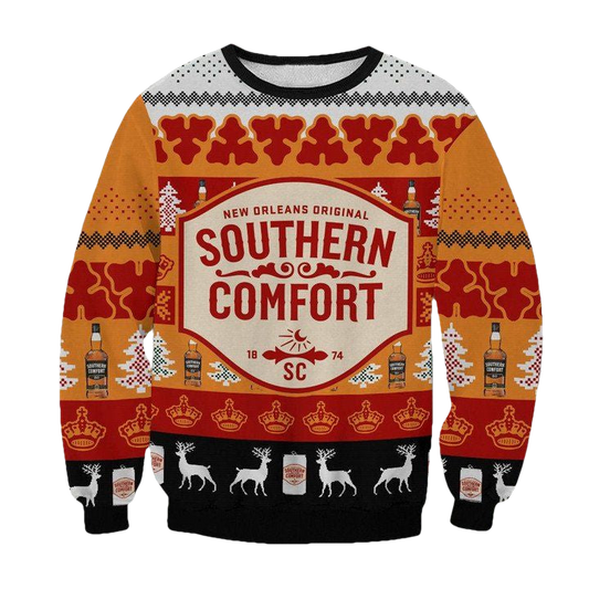 Southern Comfort Whiskey Ugly Christmas Sweater 2022 ? Usalast