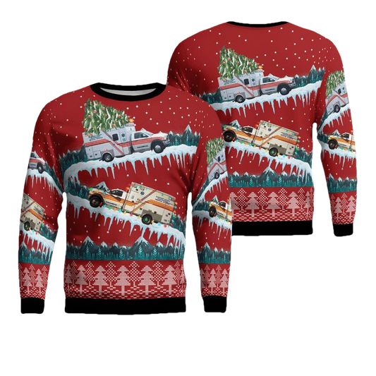 South Carolina Beaufort County EMS Sweater 3D ? Usalast