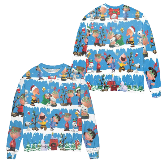 Snoopy Dog Friends Christmas Season Ugly Christmas Sweater ? Usalast