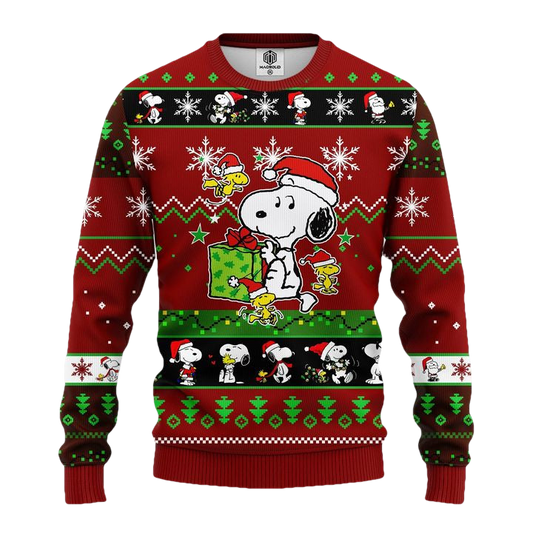 Snooby Ugly Christmas Sweater Red Brown 1 Amazing Gift Idea Thanksgiving Gift ? Usalast