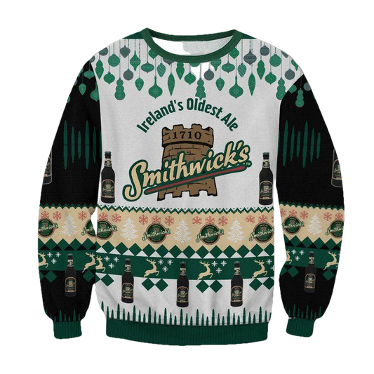 Smithwick?s Ale Beer Ugly Christmas Sweater 2022 ? Usalast