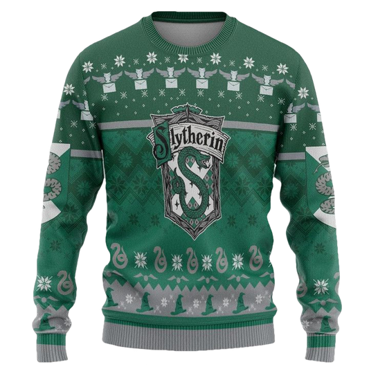 Slytherin Harry Potter Green Christmas Sweater ? Usalast
