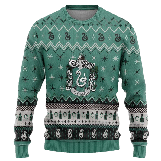 Slytherin Harry Potter Christmas Sweater ? Usalast