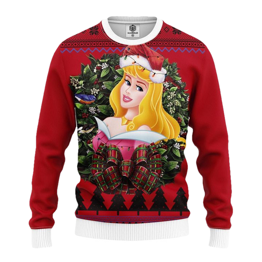 Sleeping Beauty Princess Noel Mc Ugly Christmas Sweater Thanksgiving Gift ? Usalast