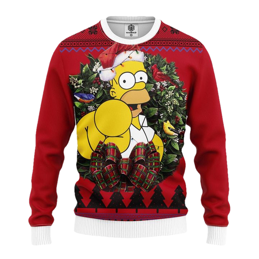 Simpsons Homer Noel Mc Ugly Christmas Sweater Thanksgiving Gift ? Usalast