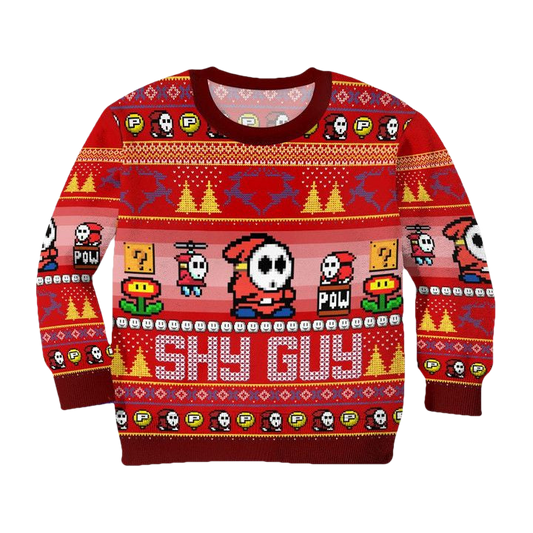 Shy Guy Super Mario Christmas Sweater ? Usalast