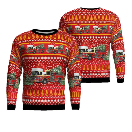 Shippensburg Pennsylvania Vigilant Hose Company 1 Christmas Sweater 3D ? Usalast